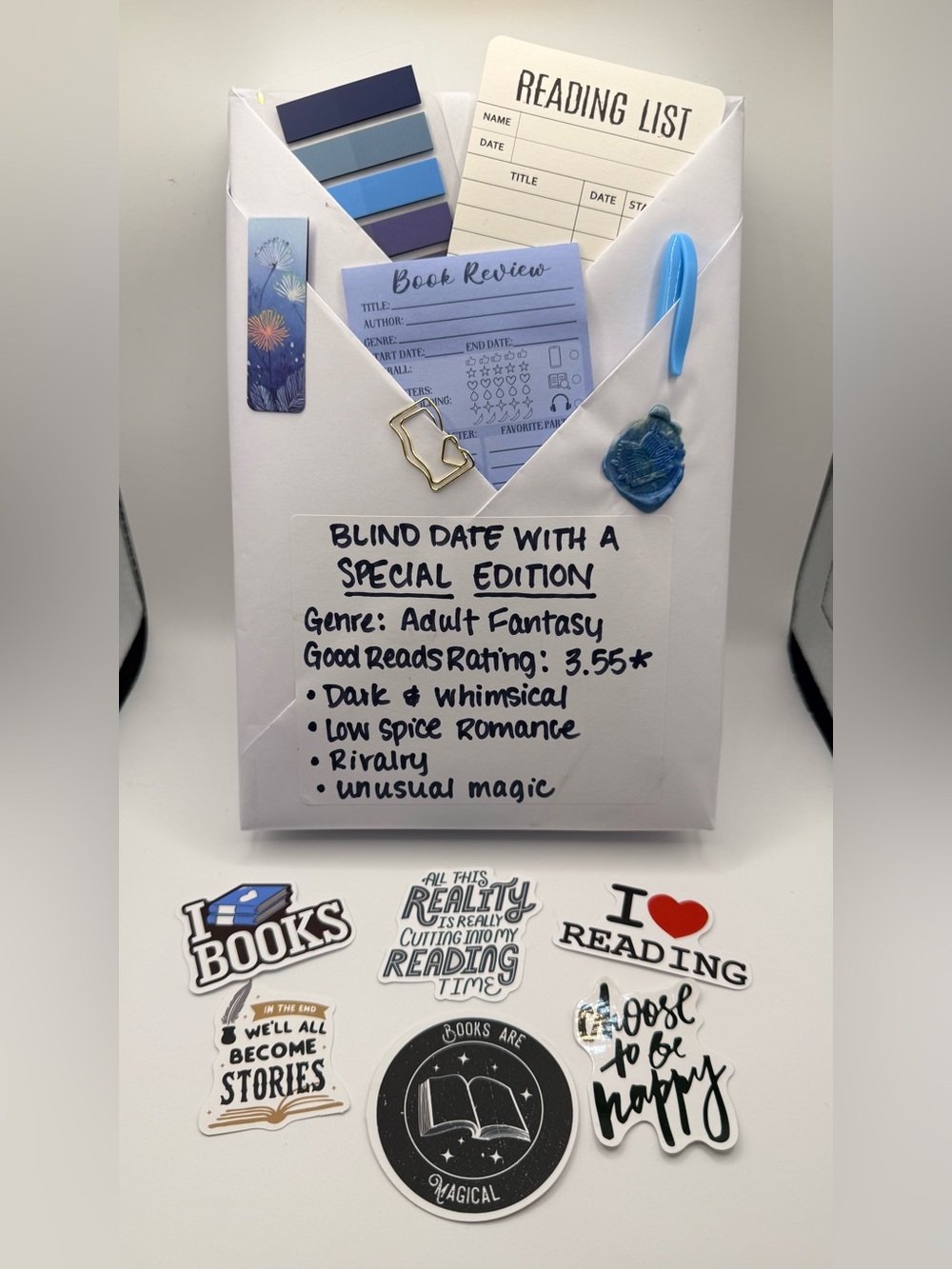 Blind Date With a Special Edition #5 - Adult Fantasy Book & Accessories Set